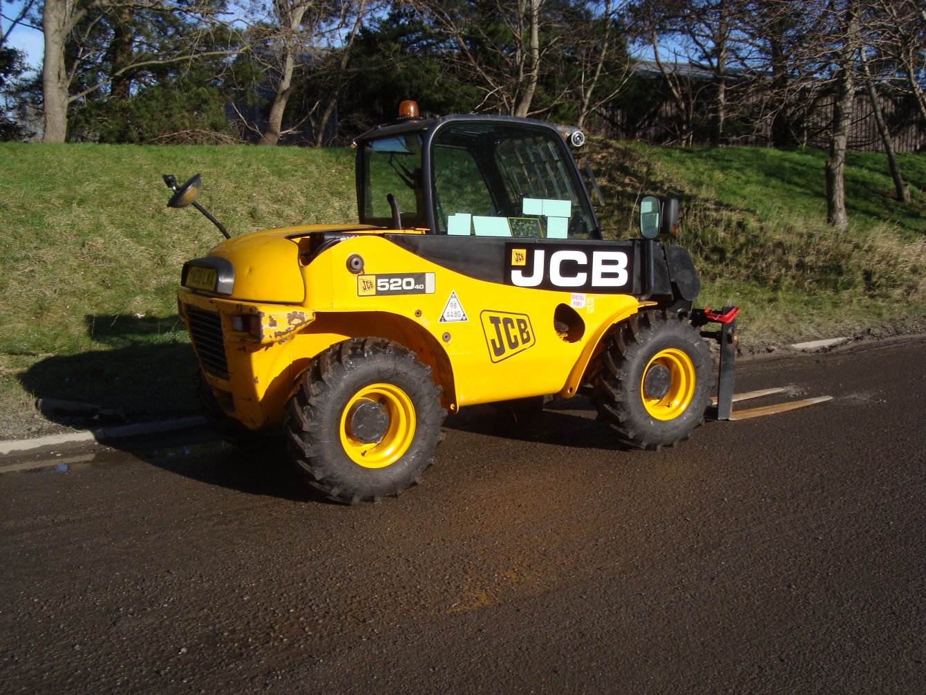 2008 JCB 520-40 With Agric Tyres - Image 2