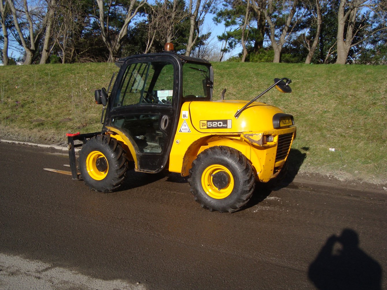 2008 JCB 520-40 With Agric Tyres - Image 3
