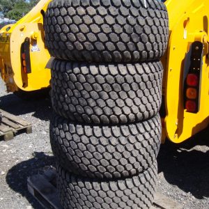JCB 520-40 Set Of 4 Grass Tyre Wheel Assemblies