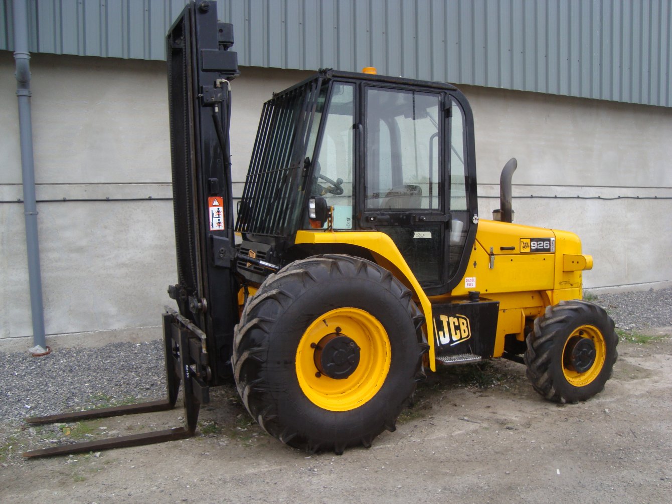 2007 JCB 926-4 Rough Terrain Fork Lift Truck - Image 4