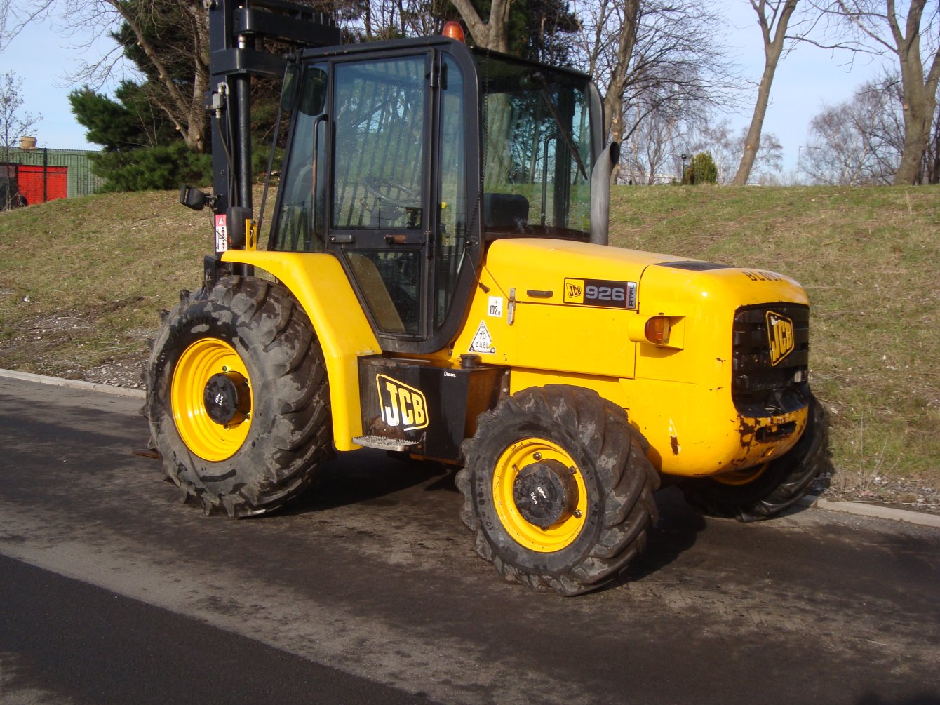 2008 JCB 926-4 Rough Terrain 4 WD Fork Lift Truck - Image 3
