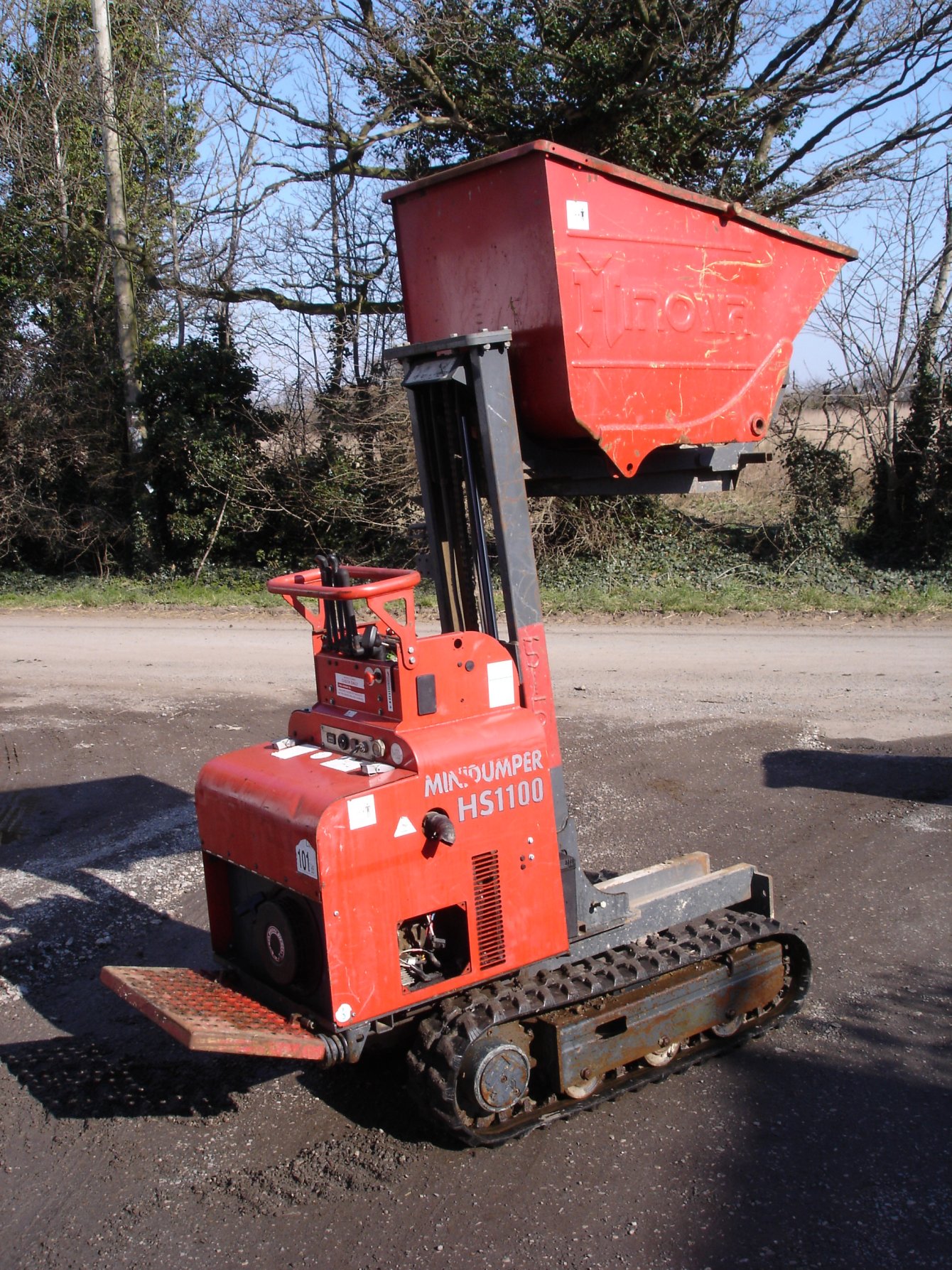 2013 Hinowa HS1100F Tracked High Tip Dumper - Image 2