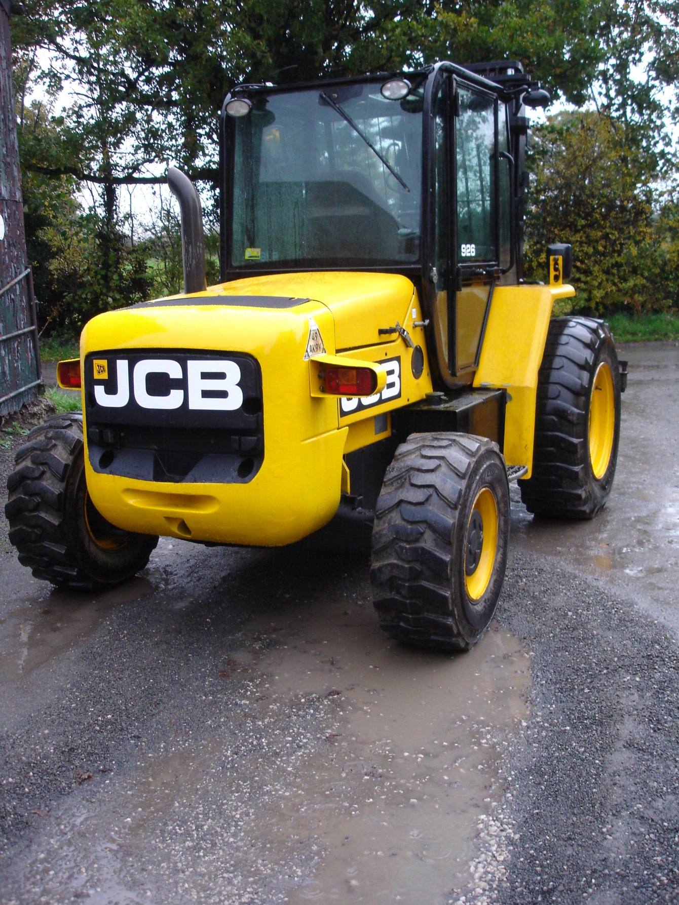 2015 JCB 926-4 Rough Terrain Fork Lift Truck - Image 2